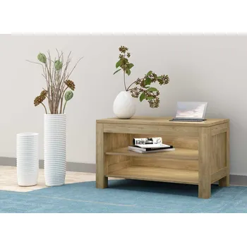 Obývací stěna Bukový tv stolek Dolce Barevné provedení: Kaštan, Provedení: varianta A