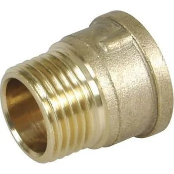 Instalatérský materiál Mosazné prodloužení 1/2″x20mm