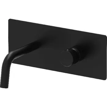 Vodovodní baterie Paffoni Jo - Umyvadlová baterie pod omítku s tělesem, matná černá JO105NO