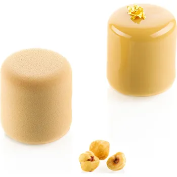 Nádoba na pečení SILIKOMART SILIKONOVÁ FORMA NA DEZERTY - CILINDRO 3D 100 ml