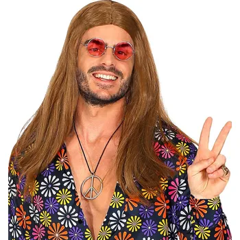 Karnevalová paruka Pánská paruka "groovy" hippies