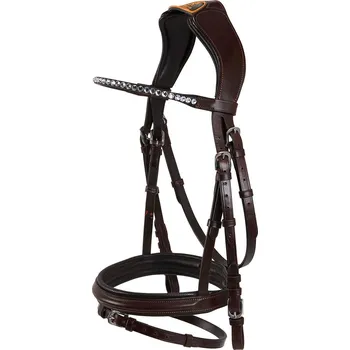 ACAVALLO Uzdečka Cupido Acavallo, tmavě hnědá COB