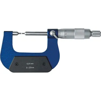 Mikrometr zkrácená měřicí plocha 25-50mm format