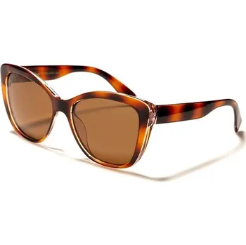 GISELLE CAT EYE dámské polarizační sluneční brýle Leopard Giselle 97k-cube