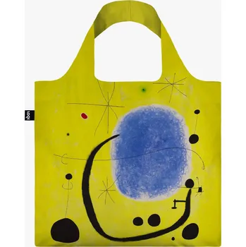 Nákupní taška Skládací nákupní taška LOQI JOAN MIRÓ Gold of Azure