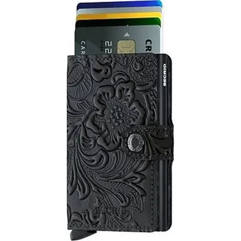 Peněženka Peněženka Secrid Miniwallet Ornament Black