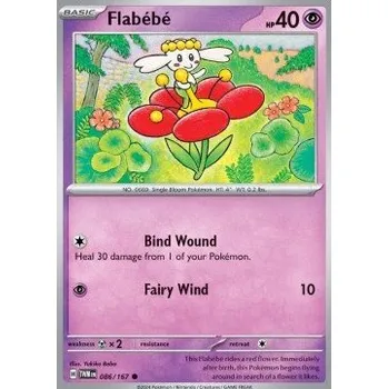 Sběratelská karetní hra Pokémon TWM 086/167 Flabébé - Twilight Masquerade Stav: Near Mint, Verze: NORMAL