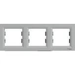 SCHNEIDER ELECTRIC ASFORA Rámeček trojnásobný vodorovný, alu