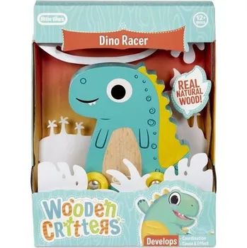 Hračka pro nejmenší Little Tikes Wooden Critters Dřevěný závodník, 3 druhy