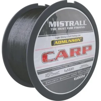 Mistrall Vlasec Admunson Carp Black 600m 0,40mm