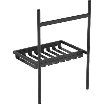 Ideal Standard Conca - Kovový podstavec pro umyvadlo 60 cm, hedvábná černá E2532XG