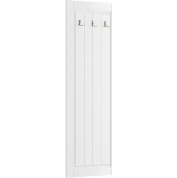 Předsíňová stěna Massivo.cz Věšáková stěna Belluno Elegante, bílá, masiv, borovice