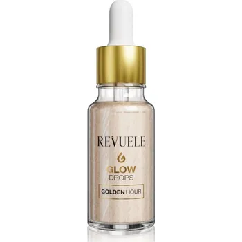 Rozjasňovač Revuele Glow Drops Golden Hour rozjasňující sérum na tělo a obličej 20 ml