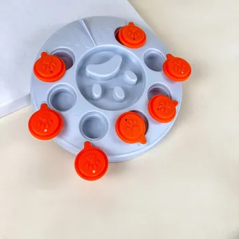 Hračka pro psa ANNAM Miska hlavolam pro pejsky 24 cm Světle šedá