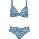 Dámské dvoudílné plavky Naturana 078 zelené Barva: Zelená, Velikost: 85D