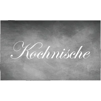 Obklad Obkladový panel do kuchyně mySpotti Profix nápis Kochnische 100 x 60 cm PX-10060-82-HB