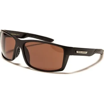 Sluneční brýle ROAD WARRIOR obdélníkové sluneční brýle Černé matné Olympic eyewear RW7267s2