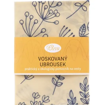 BagMe Voskovaný ubrousek Minimalistické květy, 30 x 30 cm