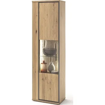 Knihovna Vitrína CAMPINAS II (Dub Bianco)