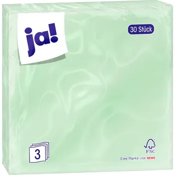 Papírový ubrousek Ja! Serviette Violett 30ks 33x33cm