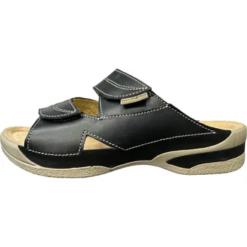 Dámské pantofle Medistyle pantofle Lucy 5L-E16/H černá Barva: Černá, Velikost: 38