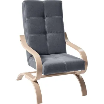 Křeslo MOB Relaxační křeslo Tempo Kondela Gona (šedá + buk)