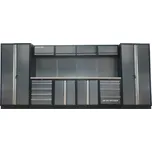 Sestava dílenského nábytku Procarosa PROFESSIONAL XXL-3 Pracovní deska: dřevěná