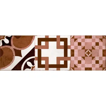 Obklad Hydra decor rojo - obkládačka 20x60 červená HYD010