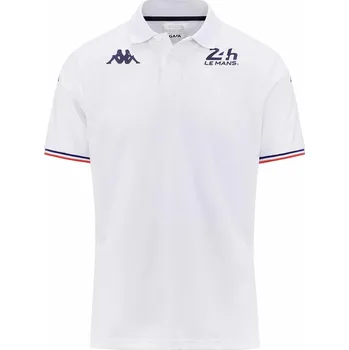 24H Le Mans pánská polokošile Le Mans bílá - XXL