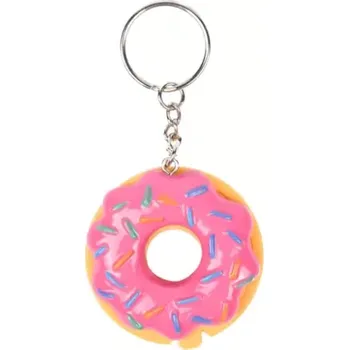 Péče o rty Canenco Balzám na rty Donut přívěšek Růžová s posypem