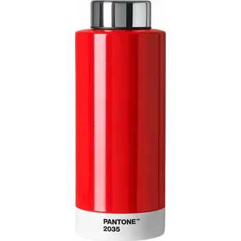 Termohrnek Červená kovová termoláhev Pantone Red 2035 530 ml