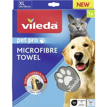 Vileda Pet Pro Microfibre Towel XL Utěrka na zvířata 1 ks