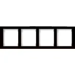 Time®Arbo rámeček čtyřnásobný vodorovný 3901F-A50140 54J wenge přírodní dřevo ABB