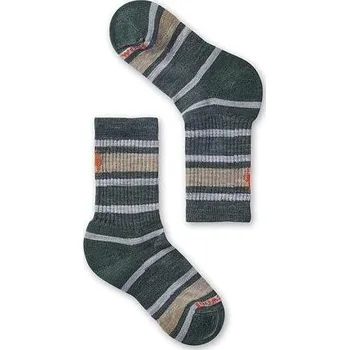 Ponožky SMARTWOOL K HIKE LIGHT CUSHION STRIPED CREW Kids velikost S