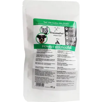 Pamlsek pro psa TraumaPet Hovězí pochoutka pro psy a kočky 40 g