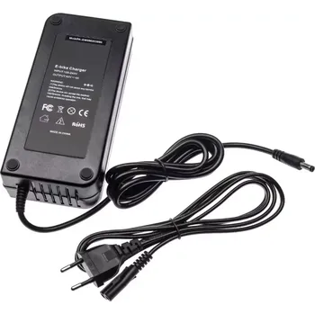 Baterie pro elektrokolo TopTechnology HP1202L3 nabíječka baterie elektrokola 36V, kulatý konektor, 4A nabíjení