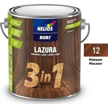 Helios Bori lazura 3in1 Barva: 12 Makaser, Objem: 2,5l