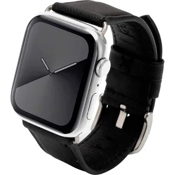 Mobilní telefon JT Berlin Watchband Wannsee náramek 42 mm, 44 mm, 45 mm, 49 mm M černá, nerezová ocel Watch Series 1, Watch Series 2, Wa