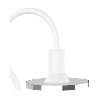 Lampička LightMe Simplessa LM85681 LED stolní lampa LED GU10 6 W bílá, chrom