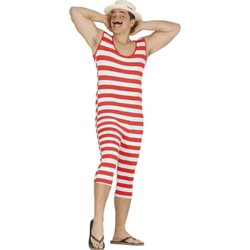 Karnevalový kostým Fiestas Guirca Pánský koupací/tělocvičný úbor červený/bílý