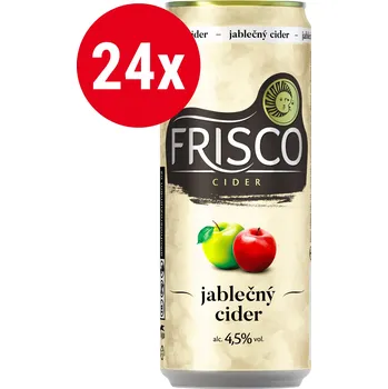 Cider Frisco Frisco Jablečný Cider 24x330ml plech