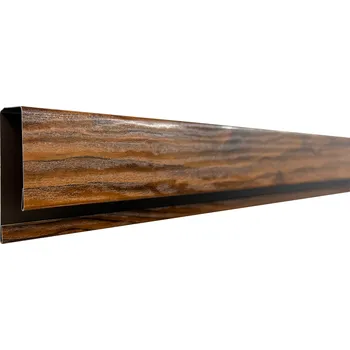 J profil kovový 0,45x61x2000mm dekor ořech