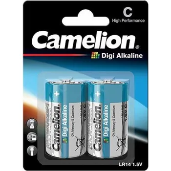Článková baterie CAMELION Batérie alkalické DIGI C 2ks 1.5V LR14-BP