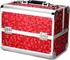 Kosmetický kufr APT Kosmetický kufr se vzorem CA4D 31,5 x 21 x 26 cm červený