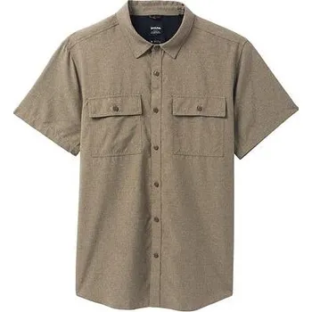 Pánská košile Triko PRANA LOST SOL SS SHIRT SL Man velikost S