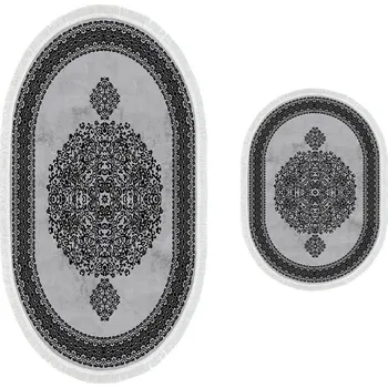 Koupelnová předložka Sada&nbsp;2 kusů koupelnových podložek Orient Ornamental Grey