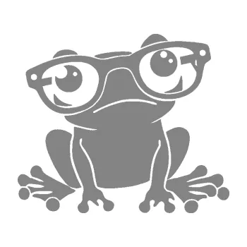 Samolepící dekorace SAMOLEPKA Žába 011 pravá kouká s brýlemi (17 - šedá) NA AUTO, NÁLEPKA, FÓLIE, POLEP, TUNING, VLASTNÍ TEXT, TISK, AUTOSAMOLEPKY.cz, POLEPY, OBRÁZEK, LOGO, SAMOLEPKY