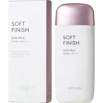 Přípravek na opalování MISSHA ALL AROUND SAFE BLOCK SOFT FINISH SUN MILK SPF50+ sjednocující 70ml
