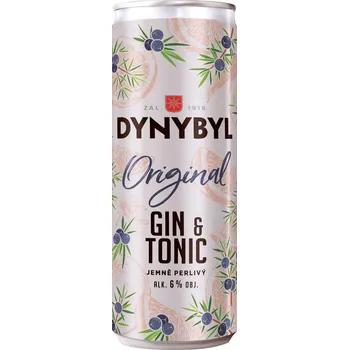 Míchaný nápoj Dynybyl Gin & Tonic 6% 24x250ml