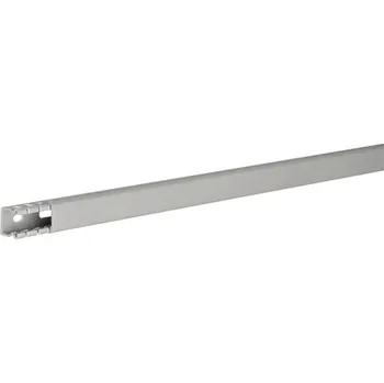 elektroinstalační lišta Hager BA61501507030B vodicí lišta (d x š x v) 2 m x 15 mm x 18 mm 2 m šedá